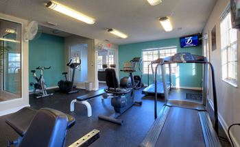 Fitness center with 24 hr access